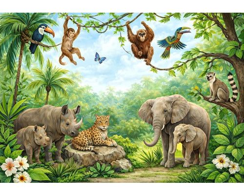 Fotobehang Strand met Duinen en Zee met uitzicht over zand, helmgras en glinsterende golven.