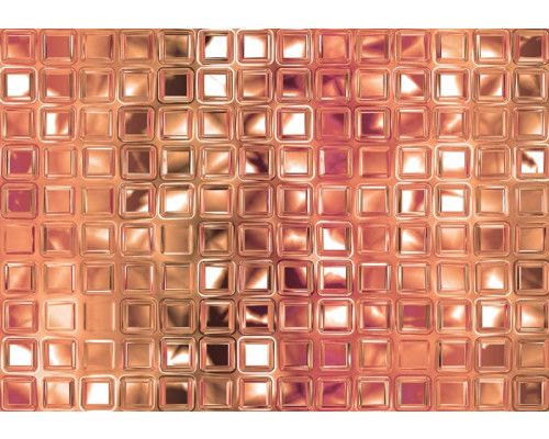 Fotobehang met mozaïek glas, kunstzinnig en kleurrijk.