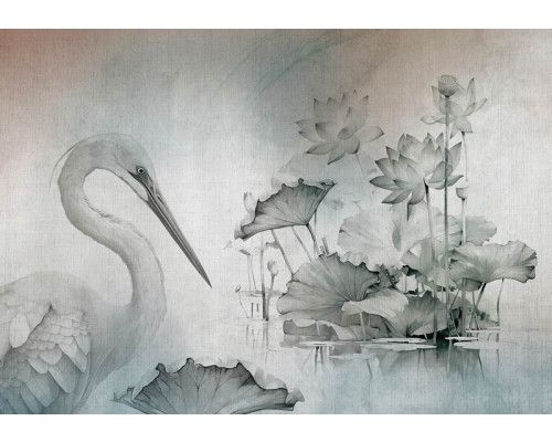 Fotobehang luxe marmer met goud, close-up van witte marmerstructuur met glanzende goudaderen.