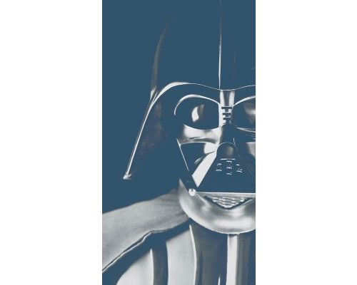 Star Wars Darth Vader fotobehang, met de iconische schurk in actie.