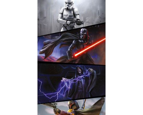 Star Wars Moments Imperials fotobehang toont de gevreesde imperiale troepen en hun vernietigende kracht in een gevechtsmoment.