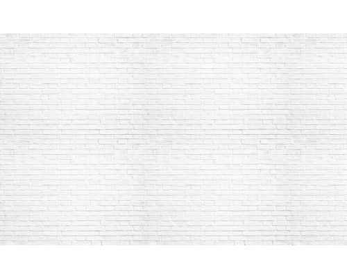 Witte muur in industriële stijl afgebeeld op fotobehang.