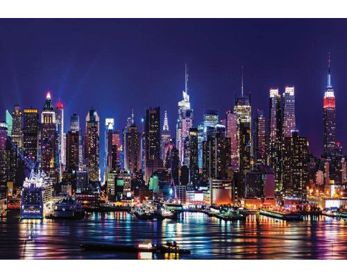 New York fotobehang met stadsgezicht, perfect voor moderne interieurs.
