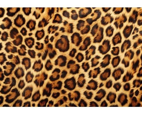 Fotobehang van een panterprint met luipaardvacht en jaguar, voor een wilde en exotische uitstraling.