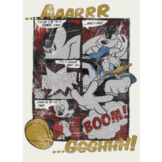 Mickey's Great Escape fotobehang, met Mickey in actie, perfect voor een Disney-thema kamer.