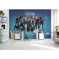 Een Fortnite fotobehang voor de gameroom.