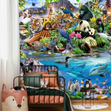 Fotobehang Dierentuin
