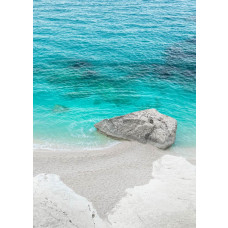 Dreambay Cala Goloritze fotobehang, met een idyllisch strandlandschap op Sardinië.
