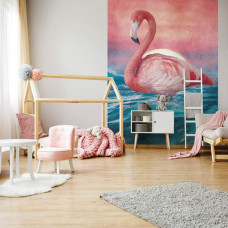 Fotobehang Flamingo
