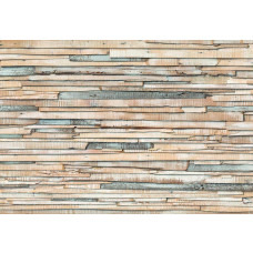 Houten muurplanken, met een moderne en artistieke twist, perfect voor een minimalistisch of industrieel interieur.