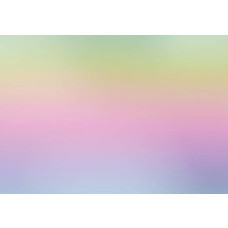 Kleurverloop van pastelkleuren met groene, gele, roze en blauwe tinten.