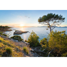 Fotobehang van de Stille Zuidzee, perfect voor een serene en ontspannende kamer.