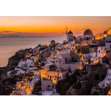 Fotobehang Santorini. Santorini.