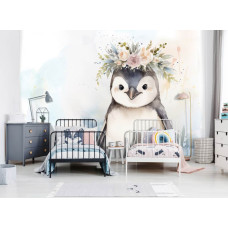 Fotobehang Schattige Pinguïn