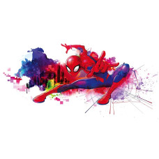 Spiderman graffiti art fotobehang met opvallende illustraties en kunstzinnige flair.