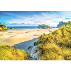 Strand en duinen, natuur fotobehang met een rustgevende en kalmerende uitstraling voor elke ruimte.