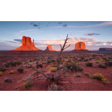 Monument Valley in Arizona, een iconisch Wild West landschap.