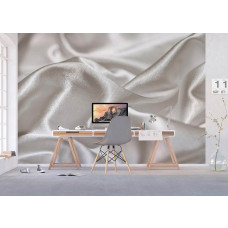 Een fotobehang van zijde-doek in een subtiele kleur, ideaal voor een elegante uitstraling in een kantoor.