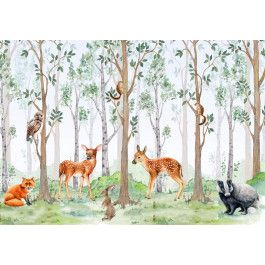 24 Stuks Woodland Creatures Mini Notepads Dierlijke Bos Party Wasbeer Eekhoorn Uil Herten Spiraal Kleine Notebooks voor Woodland Wezens Thema Verjaardag Party Classroom Favor