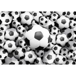 3D Voetbalballonnen – 2 Stuks, 150 X 83 Cm, Folie | Opblaasbaar En Herbruikbaar, Ideaal Voor Verjaardagsfeestjes