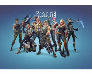 Fortnite fotobehang met dynamisch ontwerp voor fans van het spel.