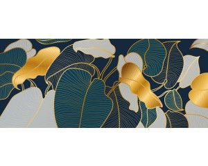 Fotobehang Strand met Duinen en Zee met uitzicht over zand, helmgras en glinsterende golven.