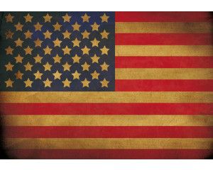Fotobehang van de Amerikaanse vlag van de Verenigde Staten.