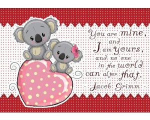 Fotobehang voor babykamers met spreuken, positief en inspirerend.