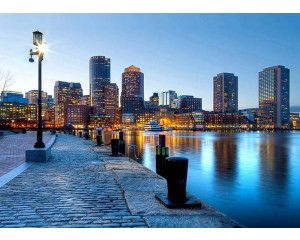 Fotobehang Boston Harbor