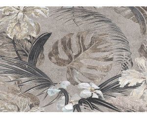 Fotobehang Botanisch Monochroom