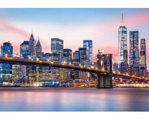Fotobehang van de Brooklyn Bridge, Amerikaans icoon.