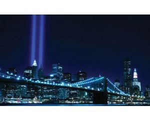 Brooklyn Bridge New York, fotobehang van de East River met een moderne en stedelijke uitstraling.