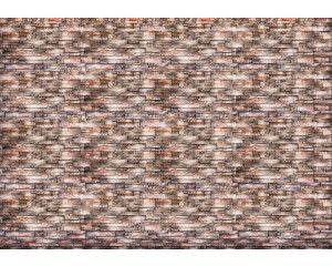 Decoratieve stenen muur, abstract weergegeven op een artistiek fotobehang.