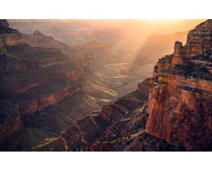 Grand Canyon wonder uitzicht met een prachtig landschap.