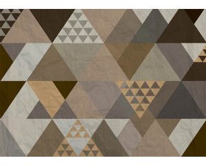 Fotobehang Klassieke Driehoeken