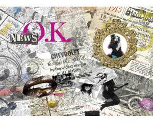 Fotobehang Old Newspaper