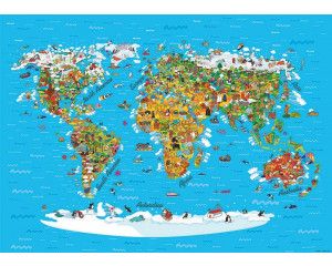 Fotobehang Ontdek de Wereld