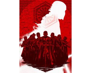 Supreme Leader Snoke Star Wars fotobehang, ideaal voor de nieuwe trilogie fans.