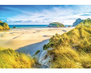 Strand en duinen, natuur fotobehang met een rustgevende en kalmerende uitstraling voor elke ruimte.