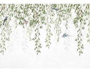 Fotobehang Takken met Bladeren