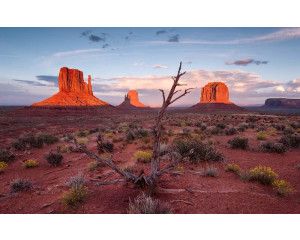 Monument Valley in Arizona, een iconisch Wild West landschap.