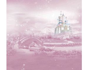 Prinsessen Kasteel fotobehang, met een majestueus kasteel, perfect voor een sprookjeskamer.