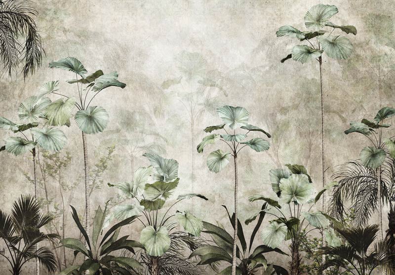 Fotobehang Jungle Planten | Exotische Bladeren | Behang op maat