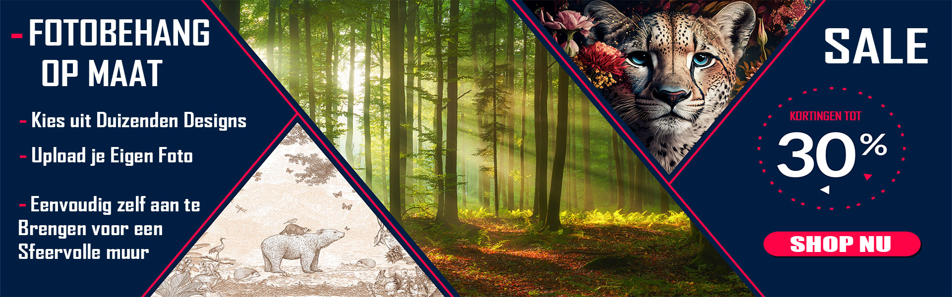 Fotobehang op maat